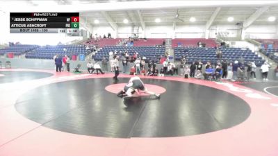 190 lbs 3rd Place Match - Atticus Ashcroft, Preston vs Jesse Schiffman, West Field