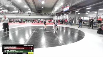 115 lbs Cons. Round 5 - Oscar Minard, Carl Junction Take Down Club-AAA vs Mason Turner, Owensville Kids Wrestling Club-AAA