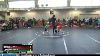 71 lbs Placement Matches (8 Team) - Anthony Curlo, New Jersey vs Chase Watkinson, Iowa