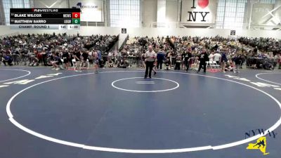 145 lbs Champ. Round 1 - Blake Wilcox, Mat Creatures Wrestling Club vs Matthew Sarro, Long Beach Gladiators Wrestling