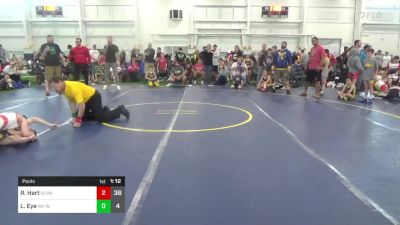 90 lbs Pools - Ryder Hart, Olympia National vs Liam Eye, WV Wild 2