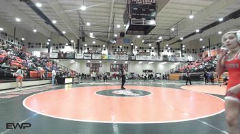 102 lbs Round Of 16 - Auria Lane, McAlester High School Girls vs Jessah Evans, Oologah