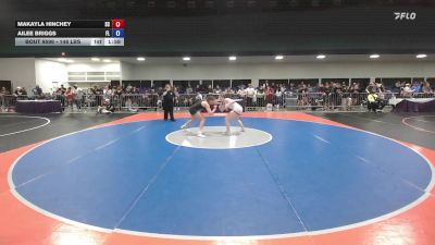148 lbs Consi Of 16 #2 - Makayla Hinchey, SC vs Ailee Briggs, FL