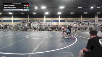 165 lbs Quarterfinal - Ethan Eickhof, LV Bears WC vs Benjamin Duran, Top Rank Hammers