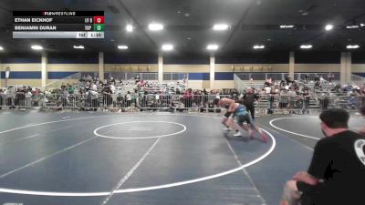 165 lbs Quarterfinal - Ethan Eickhof, LV Bears WC vs Benjamin Duran, Top Rank Hammers