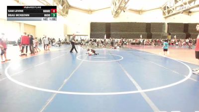 57 lbs Rr Rnd 7 - Sam Levine, Warhawks Wrestling Inc. ES vs Beau McKeown, Mat Assassins White