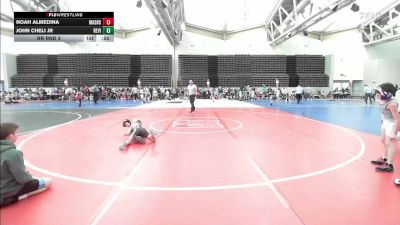 72 lbs Rr Rnd 3 - Noah Almedina, Mat Assassins Blue vs John Cheli Jr, Revival White K-3