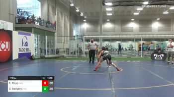 170 lbs Prelims - Ethan Popp, Indy All Stars vs Derek Badgley, Cyclones -MI