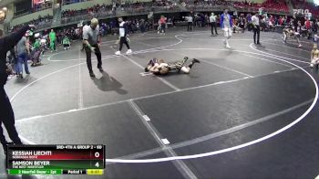 60 lbs Cons. Semi - Samson Beyer, The Best Wrestler vs Kessiah Liechti, Nebraska Boyz