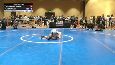 115 lbs Semis - Alexandria Barskiy vs Laila Builes, Cordoba Trained