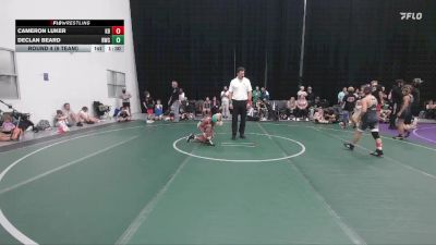 84 lbs Round 4 (6 Team) - Declan Beard, Reaper WC vs Cameron Luker, Kraken Black