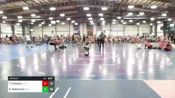 90 lbs Rr Rnd 1 - Tomi Campian, High Rollers vs Silas Robertson, Roundtree Wrestling Academy Black