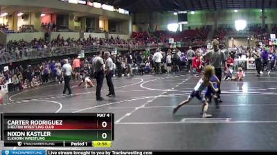 53 lbs Champ. Round 1 - Carter Rodriguez, Shelton Wrestling Club vs Nixon Kastler, Elkhorn Wrestling