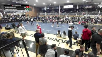 285 lbs Semifinal - Brooks Knight, Kamiakin vs Xander Scholes, Post Falls