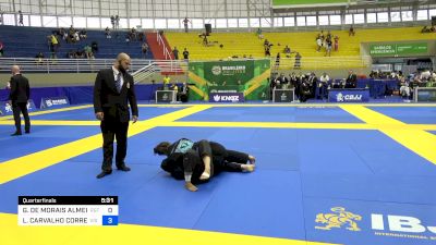 GRAZIELE DE MORAIS ALMEIDA vs LUANE CARVALHO CORREIA 2024 Brasileiro Jiu-Jitsu IBJJF