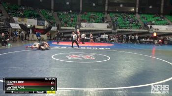 1A-4A 175 Semifinal - Layton Pohl, New Hope HS vs Hunter Hise, Weaver