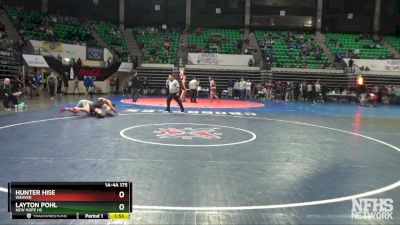 1A-4A 175 Semifinal - Layton Pohl, New Hope HS vs Hunter Hise, Weaver