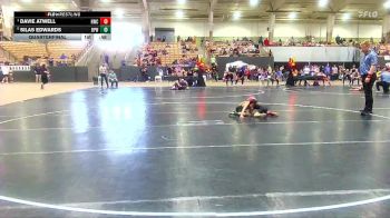 35 lbs Quarterfinal - Davie Atwell, Hilltopper Wrestling Club vs Silas Edwards, Bradley Pride WC