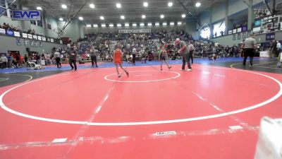 64 lbs 3rd Place - Kage Fawcett, Springdale Youth Wrestling Club vs James Hungate, Gravette Wrestling Club