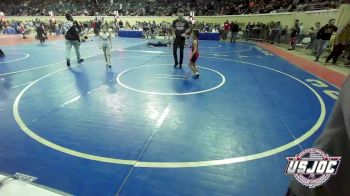 58 lbs Quarterfinal - Gabriel Coyle, Amped Wrestling Club vs Luke Taussig, Greater Heights Wrestling