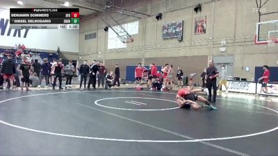 125 lbs 3rd Place Match - Benjamin Sommers, Simon Fraser (B.C.) vs Diesel DelRosario, Southern Oregon