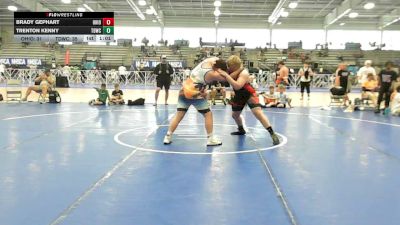 230 lbs 3rd Place - Brady Gephart, Ohio United - MS vs Trenton Kenny, TDWC Maniacs Blue - MS