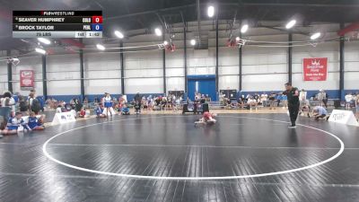 75 lbs Seaver Humphrey, Colorado vs Brock Taylor, Pennsylvania Blue