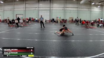 80 lbs Semifinal - Michael Nicosia, Grit Mat Club vs Evan Altshuler, Warhawks