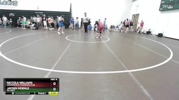 235 lbs Round 2 - Jayden Moehle, MO West vs Na`cola Williams, Leavenworth Takedown Club