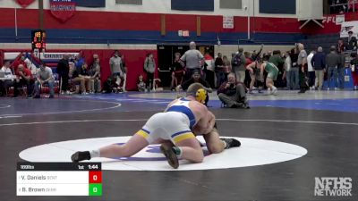 189 lbs Final - Vitali Daniels, Bentworth vs Brady Brown, Derry