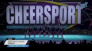 Myrtle Beach Allstars - Vissla [2023 L4 Junior - D2 - Small - B] 2023 CHEERSPORT National All Star Cheerleading Championship