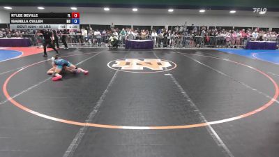 95 lbs Consi Of 16 #2 - Rylee Beville, FL vs Isabella Cullen, MO