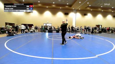106 lbs Champ. Round 2 - Jasper Kling, Pennsylvania vs Justin Jani, New Jersey