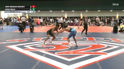 106 lbs Round Of 32 - Amir Newman-Winfrey, IA vs Ariah Mills, GA