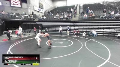 193 lbs Cons. Round 5 - Eli Peterson, Davis High School vs Maximus Mogolich, Weber