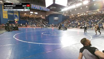 157 lbs Champ. Round 2 - Joe Monticello, Hanover Park vs Wyatt Fry, Rumson-Fair Haven Regional