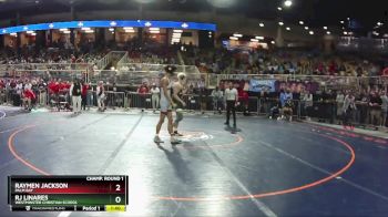 1A 126 lbs Champ. Round 1 - RJ Linares, Westminster Christian School vs Raymen Jackson, Palm Bay