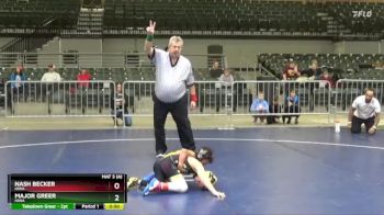 54 lbs Round 3 - Major Greer, Iowa vs Nash Becker, Iowa