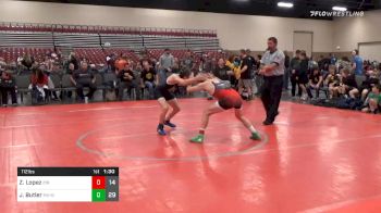 Consolation - Zach Lopez, 216 Wrestling (OH) vs Jordan Butler, Team Minion Green (GA)