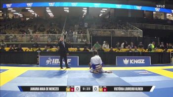 Victória Loureiro Ulrich vs Janaina Maia De Menezes 2025 Pan Jiu Jitsu IBJJF Championship