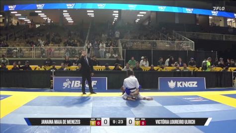 Victória Loureiro Ulrich vs Janaina Maia De Menezes 2025 Pan Jiu Jitsu IBJJF Championship