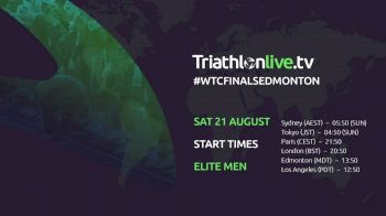 Replay: World Triathlon Series Edmonton  - 2021 World Triathlon Series: Edmonton | Aug 21 @ 8 AM