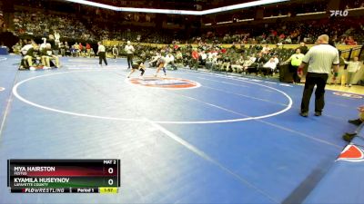 100 Class 1 lbs Champ. Round 1 - Mya Hairston, Festus vs Kyamila Huseynov, Lafayette County