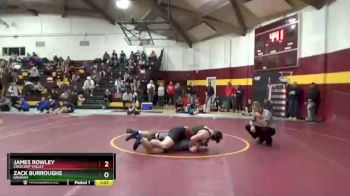 175 lbs Champ. Round 3 - James Rowley, Crescent Valley vs Zack Burroughs, Graham