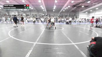 285 lbs Rr Rnd 2 - Grady Baker, Indiana Outlaws Yellow vs Matthew Ochoa, Flickr Boyz Aces