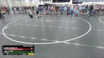 63 lbs Champ. Round 2 - James Wirick Iii, Eastwood Eagles Wrestling Club vs Joel Alves, Montana