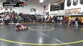 120 lbs 5th Place Match - Ethan Bergman, Center Point-Urbana vs Clayton Kuboushek, South Winneshiek