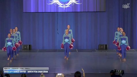 Rock City Dance Center - Senior Pom 2025-2026 [2026 Senior - Premier - Pom - Small] 2026 NDA All-Star National Championship