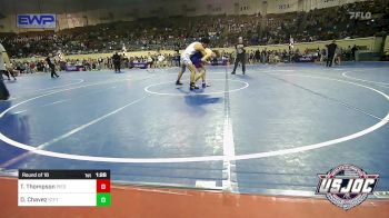 132 lbs Round Of 16 - Tyce Thompson, Piedmont vs Darian Chavez, Standfast