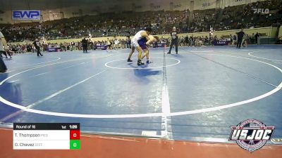 132 lbs Round Of 16 - Tyce Thompson, Piedmont vs Darian Chavez, Standfast